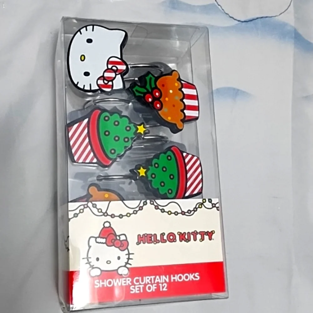 Hello Kitty Shower Curtain Hooks